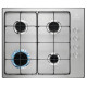 Electrolux Варочная поверхность газовая, 60см, нерж (KGS6404SX)