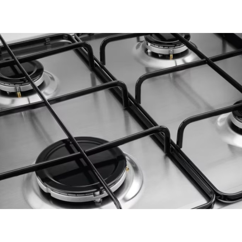 Electrolux Варочная поверхность газовая, 60см, нерж (KGS6404SX)
