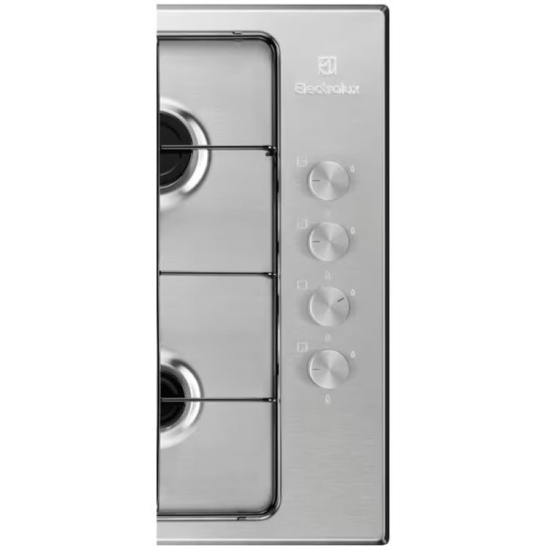 Electrolux Варочная поверхность газовая, 60см, нерж (KGS6404SX)