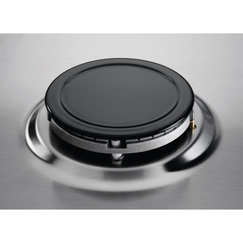Electrolux Варочная поверхность газовая, 60см, нерж (KGS6404SX)