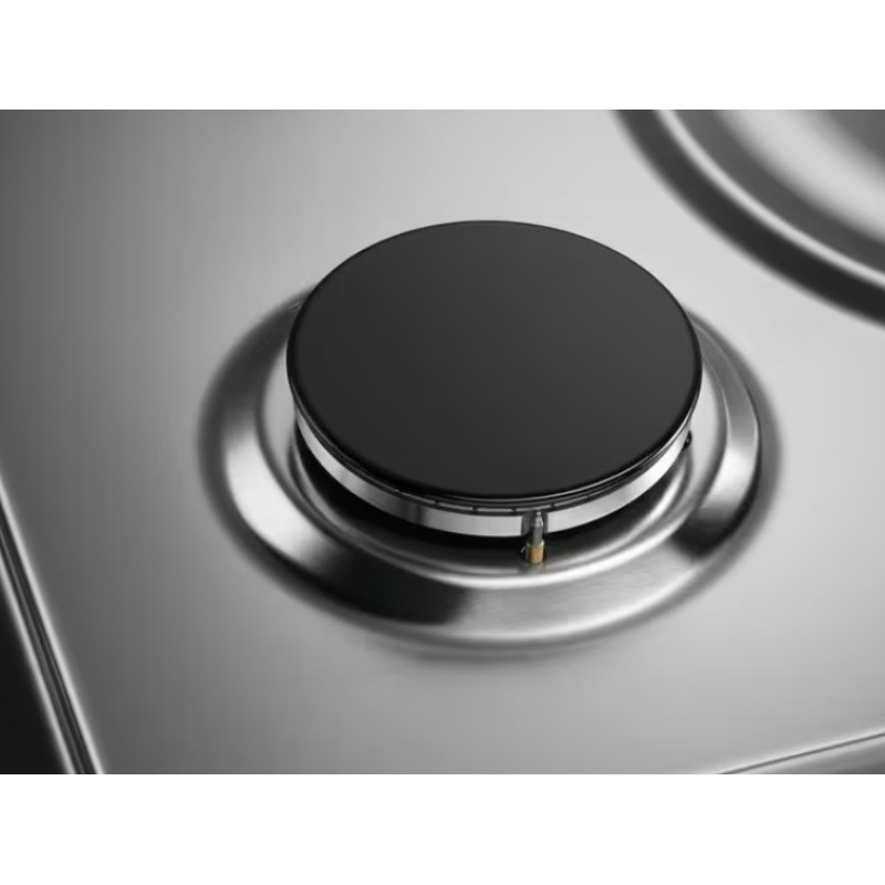 Electrolux Варочная поверхность газовая, 60см, нерж (KGS6404SX)