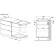 Bosch Варочная поверхность с вытяжкой - индукция/60см/4конф/черный (PIE611B15E)