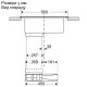 Bosch Варочная поверхность с вытяжкой - индукция/60см/4конф/черный (PIE611B15E)