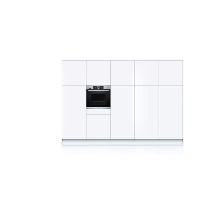 Bosch Встраиваемый эл. дух. шкаф с СВЧ HNG6764S6