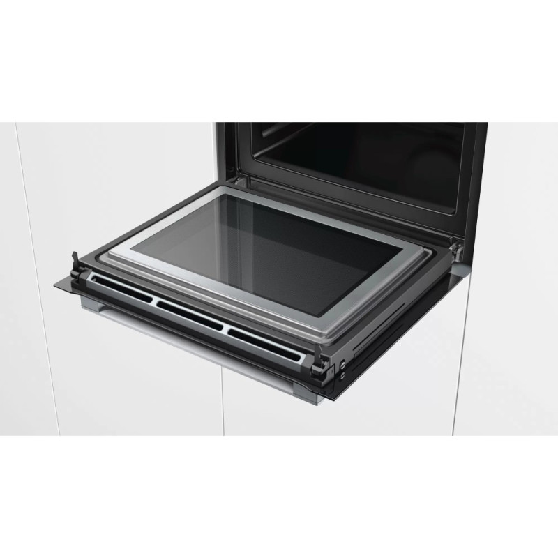 Bosch Встраиваемый эл. дух. шкаф с СВЧ HNG6764S6
