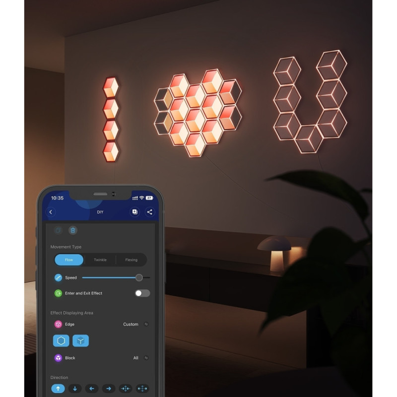 Govee Glide Hexagon Light Panels Ultra expansion pack (H106A007-OF-EU)