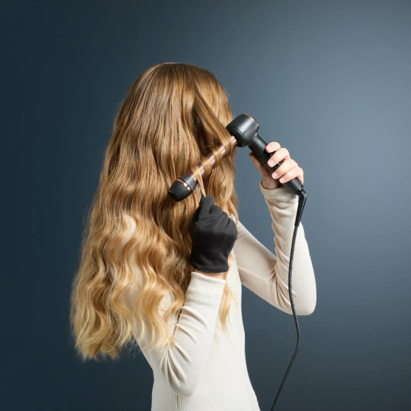 Rowenta Styler Twist Curl, auto, temp. modes-4, 150C–210С, ceramica, black (CF4620E0)