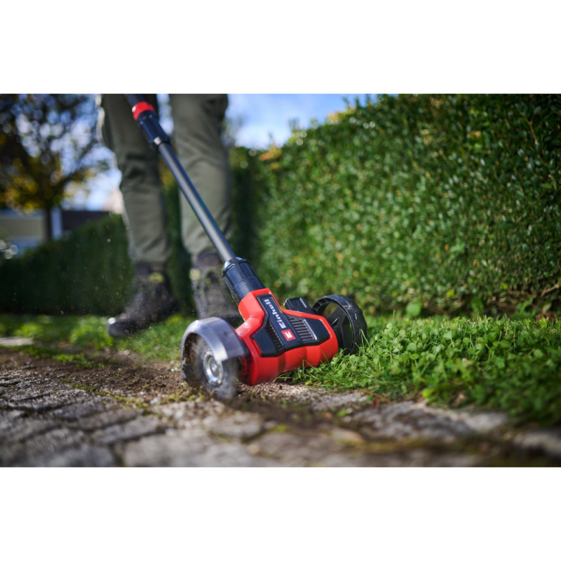 Einhell Tile joint cleaner Einhell GE-CC 18/110 Li E-Solo 18V 1150-1500rpm brush 110mm telescopic pole 1.53kg without battery and charger (3424070)