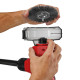 Einhell Tile joint cleaner Einhell GE-CC 18/110 Li E-Solo 18V 1150-1500rpm brush 110mm telescopic pole 1.53kg without battery and charger (3424070)