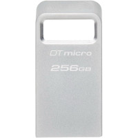 Kingston Накопитель 256GB USB 3.2 Gen1 DT Micro R200MB/s Metal (DTMC3G2/256GB)
