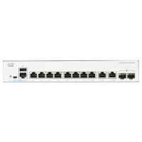 Cisco Коммутатор CBS250 Smart 8-port GE, Ext PS, 2x1G Combo
