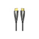 Кабель мультимедийный HDMI M to HDMI M 60.0m V2.1 Optical 8K 60Hz 48Gbps Dolby 7.1 black Vention (ALBBAE)
