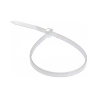 Стяжка 80мм/3.0мм, white, 100 шт APRO (CT-W380)