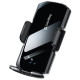 Универсальный автодержатель ColorWay FlameGrip, автозажим, Wireless Charger 15W Black (CW-CHAW070Q-BK)
