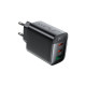 Зарядное устройство Acefast 2xUSB-C + 1xUSB 67W GaN black (6974316284048)
