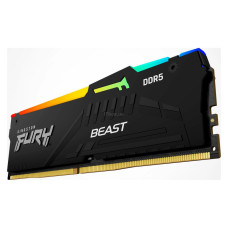 Kingston Пам'ять ПК  DDR5 32GB 5600 FURY Beast RGB EXPO (KF556C36BBEA-32)