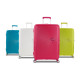 American Tourister Валіза American Tourister, Soundbox, поліпропілен, середня, 67см, 71.5/81л, TSA, 4 колеса, EXP, сіро-синій (32G*51002)