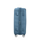 American Tourister Валіза American Tourister, Soundbox, поліпропілен, середня, 67см, 71.5/81л, TSA, 4 колеса, EXP, сіро-синій (32G*51002)