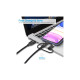 Дата кабель USB 2.0 AM to Lightning + Micro 5P + USB-C 1.2m MFI Choetech (IP0030-BK)