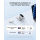 Зарядное устройство Anker 2xUSB-C PD100W + 1xUSB GaN w Display + cable USB-C silver (B121BG41)