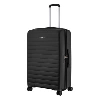 2E Suitcase Large, Aero, polypropylen, 99/119L, TSA, 4 wheels, EXP, black (2E-SPP-AERO-L-BK)