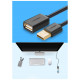 Дата кабель USB 2.0 AM/AF 5.0m US103 Black Ugreen (10318)