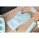 ARDESTO Glove Tasty Baking, 35*19 cm, blue, silicone, cotton (AR2327T)
