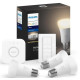 Philips Hue Starter Kit White (Bridge, Dimmer, Bulb E27 White 3pcs) (929001821620)