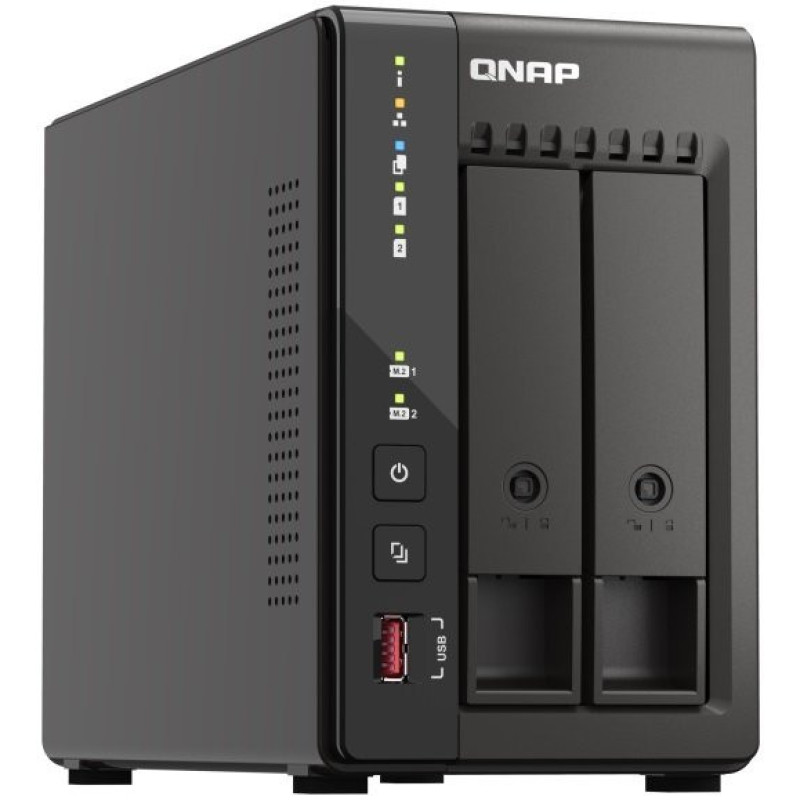 QNAP Мережеве сховище TS-253E-8G (2.5GbE HDMI USB 3.2 Gen2)