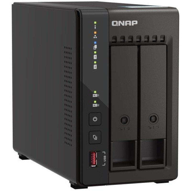 QNAP Мережеве сховище TS-253E-8G (2.5GbE HDMI USB 3.2 Gen2)