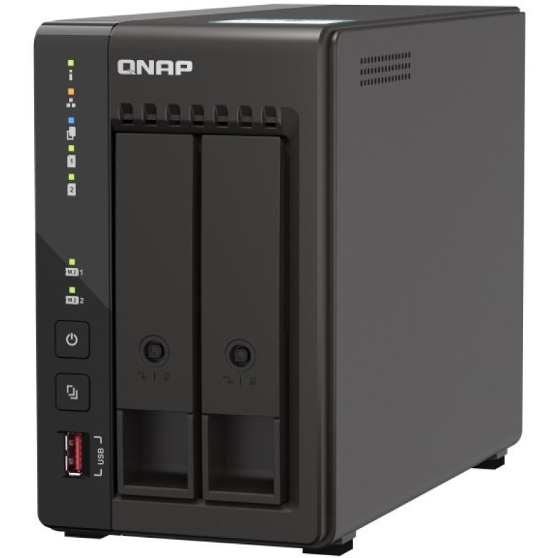 QNAP Мережеве сховище TS-253E-8G (2.5GbE HDMI USB 3.2 Gen2)