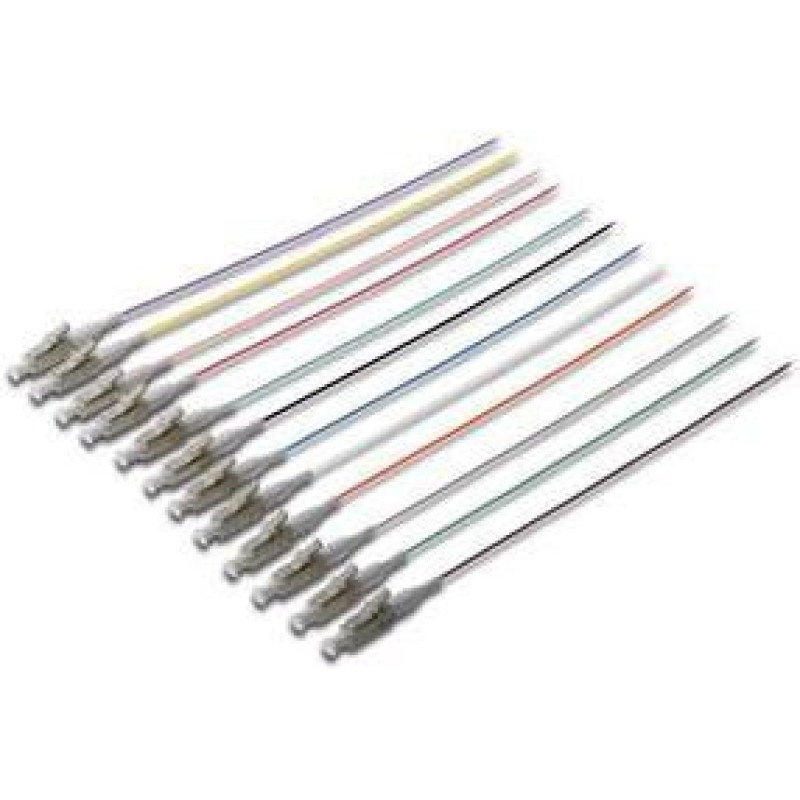 Digitus Пигтейл LC/UPC simplex OM3 50/125, 2м, 12 шт. (DK-25332-02/3)