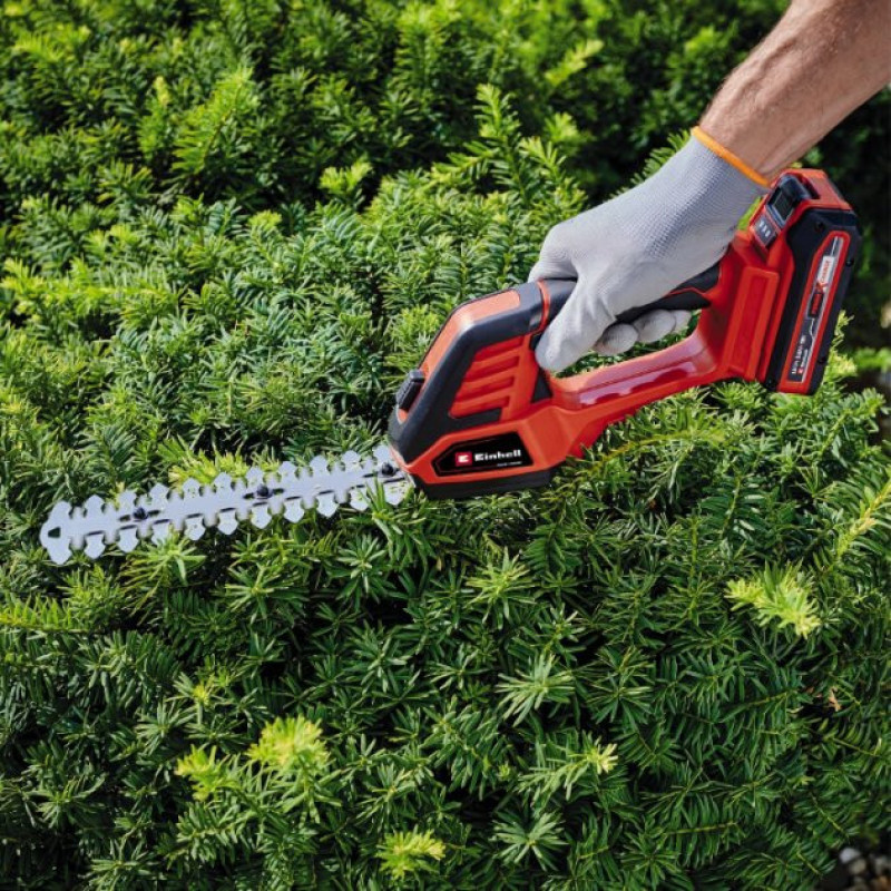 Einhell Ножиці для трави GE-CG 18/100 Li-Solo, PXC, акум., 100мм, 1.06кг (без АКБ та ЗП) (3410313)