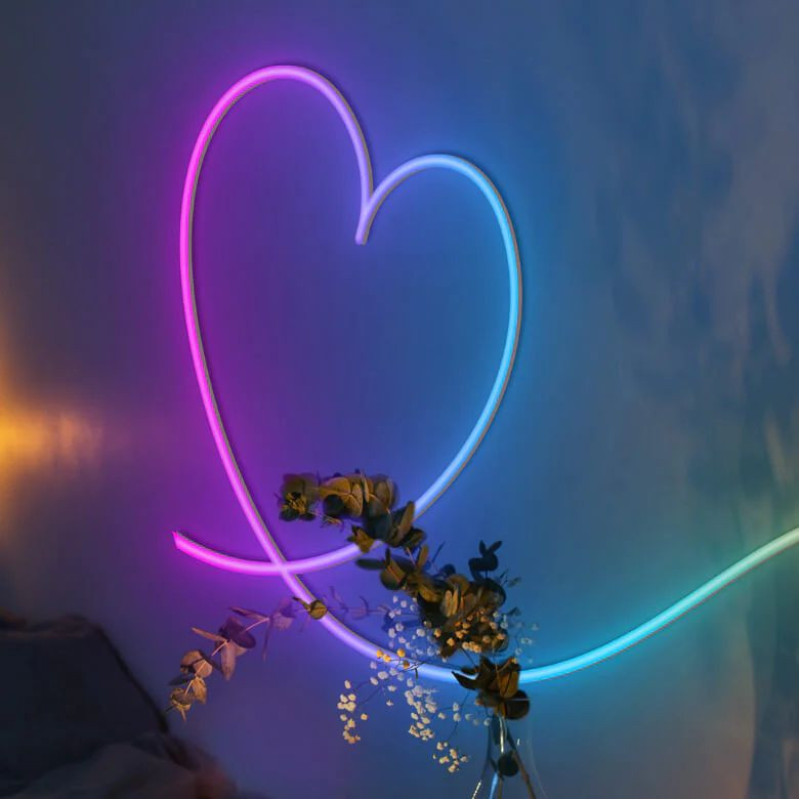 Govee Лента светодиодная умная H61A2 Neon LED Strip Light 5м Белый (H61A23D1)