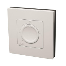 Danfoss Thermostat Icon Dial, +5...30 °C, mechanical, wired, surface-mounted, 230V, white (088U1005)