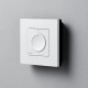 Danfoss Thermostat Icon Dial, +5...30 °C, mechanical, wired, surface-mounted, 230V, white (088U1005)