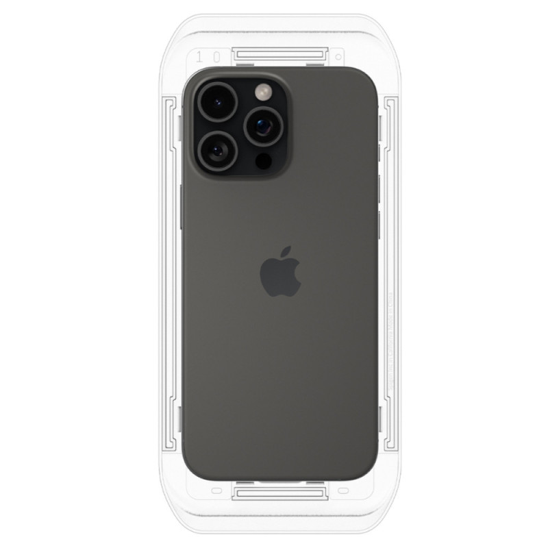 Spigen Скло для iPhone 16 Pro, Glas.tR EZ Fit, (2 Pack) (AGL07928)