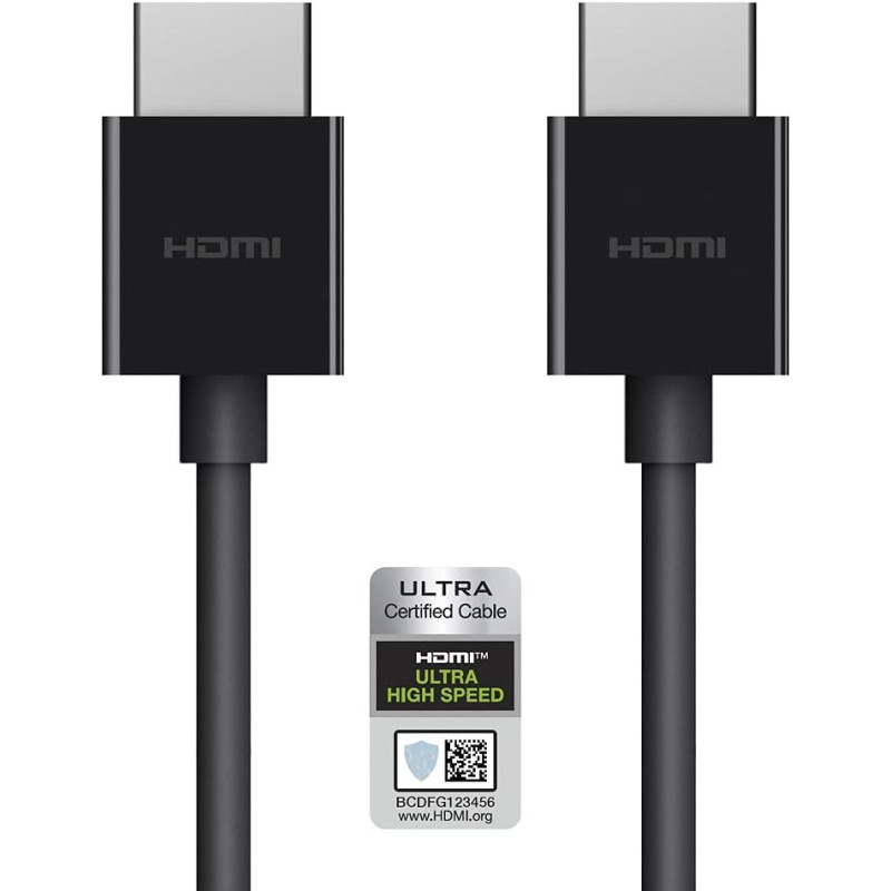 Belkin Cable HDMI (M/M) 2m, 2.1, High Speed Ethernet, black (AV10175BT2MBKV2)