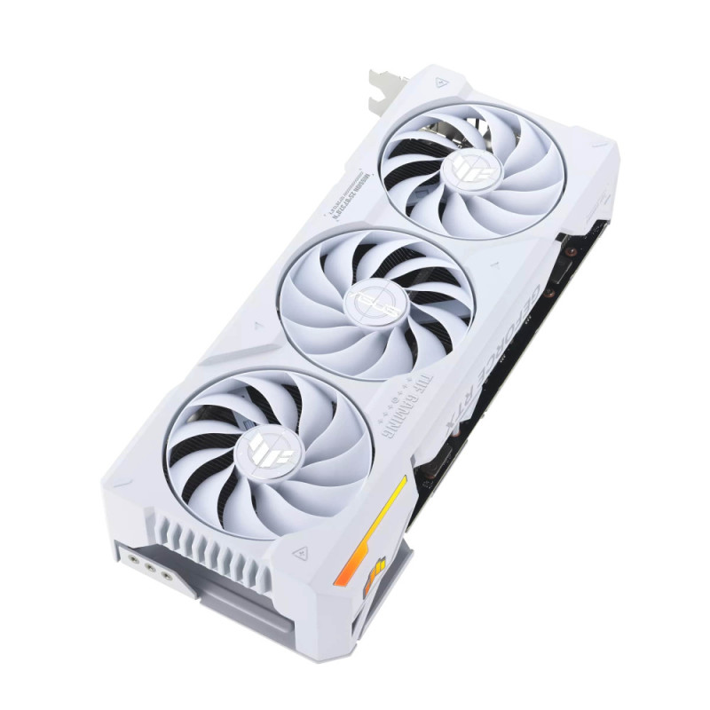 ASUS Видеокарта GeForce RTX 4070 Ti SUPER 16GB GDDR6X TUF-RTX4070TIS-16G-BTF-WHITE белый (90YV0KI1-M0NA00)