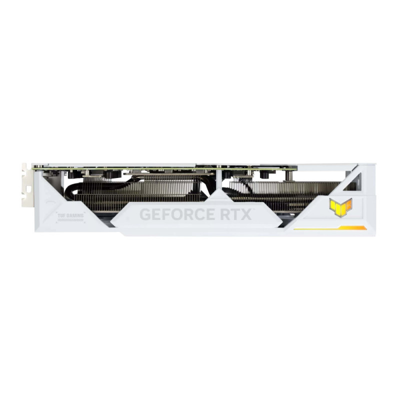 ASUS Видеокарта GeForce RTX 4070 Ti SUPER 16GB GDDR6X TUF-RTX4070TIS-16G-BTF-WHITE белый (90YV0KI1-M0NA00)