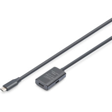 Digitus Active USB-C Extension Cable, 5m 5G, USB 3.2 Gen1, USB-C - USB-C (M/F) (DA-73108)