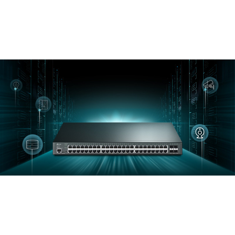 TP-Link Switch SG3452X 48xGE, 4xSFP+, Managed L2