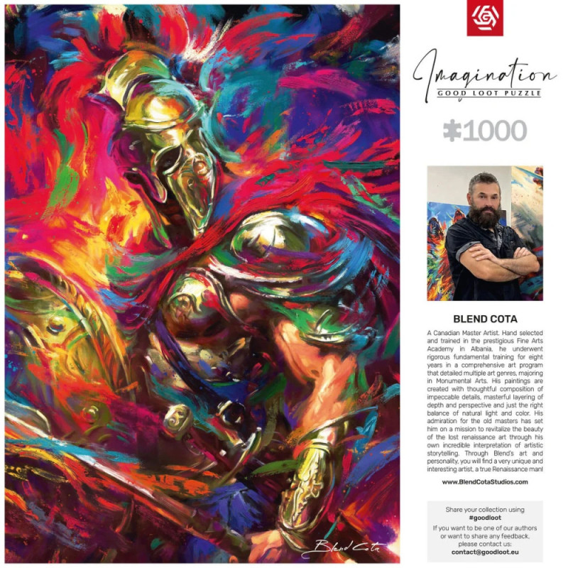 GoodLoot Пазл Imagination: Blend Cota The Illyrian Warrior 1000 ел. (5908305249665)