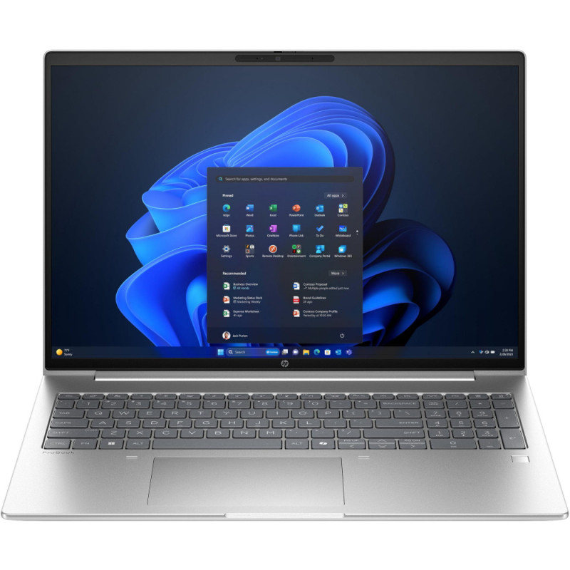 HP Ноутбук HP Probook 4-G1a 16" WUXGA IPS, AMD R3-210, 24GB, F512GB, UMA, DOS, сріблястий (B9ZJ4ET)