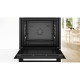 Bosch Bosch Bosch electrical, 71L, A+, display, convection, steam, telescopic, black (HRG232EB3)