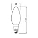 Osram Светодиодная лампа E14 7 Вт, 4000 К, 1055 лм, В75 VALUE (4099854545580)