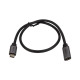 Дата кабель USB-C M/F 0.5m 5Gbps 60W 4K60Hz Cabletime (CA913664)
