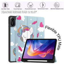 Чехол для планшета BeCover Flexible TPU Mate Xiaomi Redmi Pad 2 11.0" Unicorn (715604)