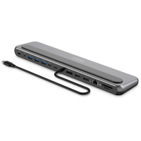 Digitus USB-C 8K Docking Station, 12-Port 2x HDMI, 1x DP, 3x USB-A, 1x USB-C, 1x RJ45, 1x PD (DA-70919)