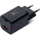Зарядное устройство Vinga USB-C PD30W + USB-A QC30W Display 33W Max (VCR30ACDB)